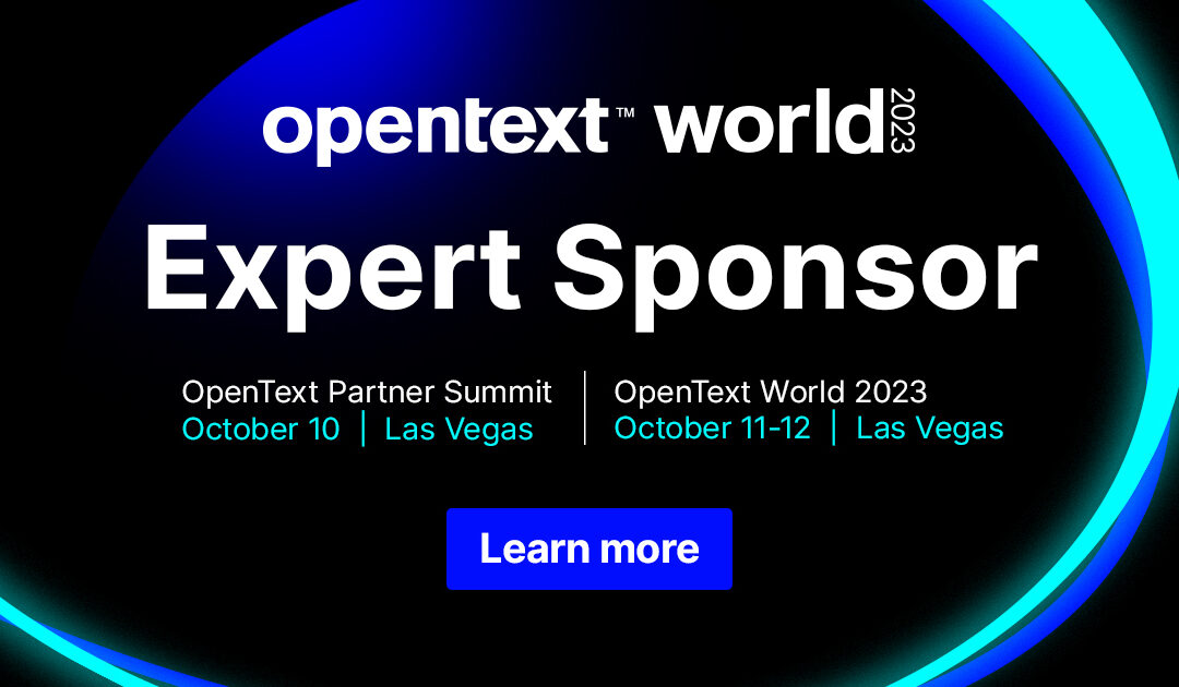 Reveille Software to Demonstrate the Financial Services Digital Experience at OpenText World 2023