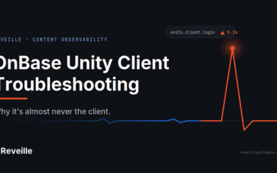 OnBase Unity Client Troubleshooting: Symptom, Cause & Fix