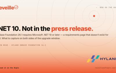 Upgrading to OnBase 26.1? Here’s the list we’d want.