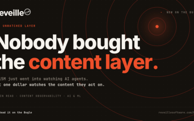 $915M Says Agents Need Watching. Nobody Bought the Content Layer.