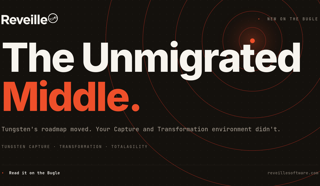 Tungsten Capture and Transformation in 2026: What the Migration Actually Deletes