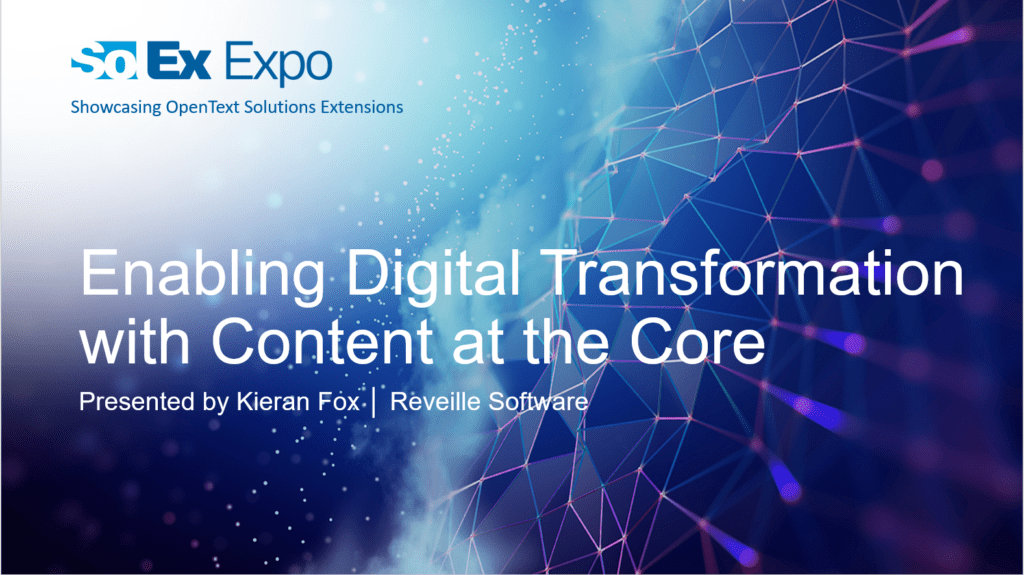 Webinar: Customer Success - Enabling Digital Transformation With Content At The Core